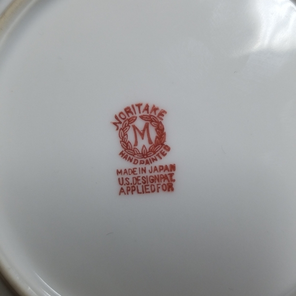 vintage Noritake hand painted lemon dish 1930's - Picture 6 of 7